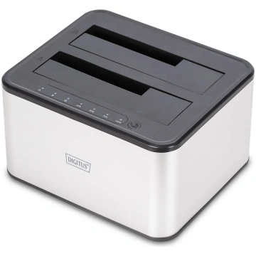 Doks DIGIT USB 3.0 dubultā SATA 2.5"/3.5" HDD/SSD,