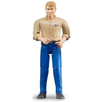 Bruder - Man light skin blue jeans (60006) 60006 (