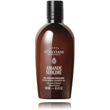 L"Occitane Almond Exfoliating Shower Gel dušas žel