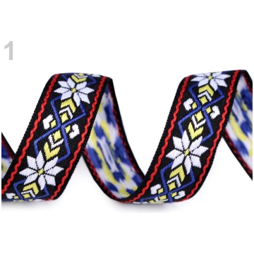 Poliestera lenta Native Indian Trim / Patterned Ri