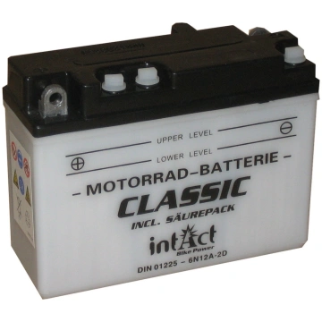 Akumulators IntAct Bike Power, 6 V, 12 Ah, 80 A