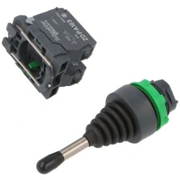Switch: joystick; 22mm; Stabl.pos: 2; NO x2; black