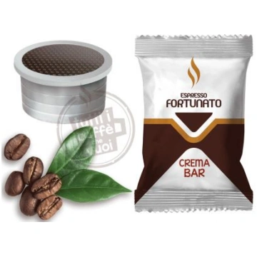 Capsule espresso fortunato crema bar compatibili l