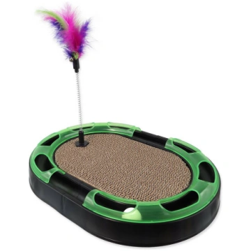 Magic Cat Scraper With Ball Track And Spring With 