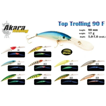Vobleris Akara Top Trolling 90 F
