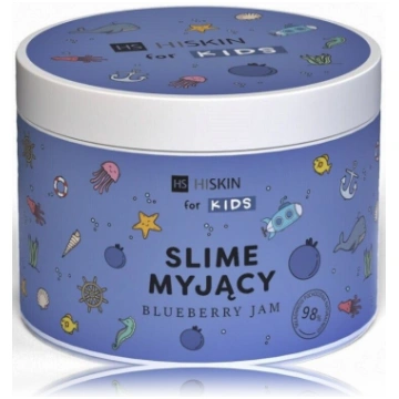 HiSkin Kids Slime Blueberry ķermeņa mazgāšanas līd