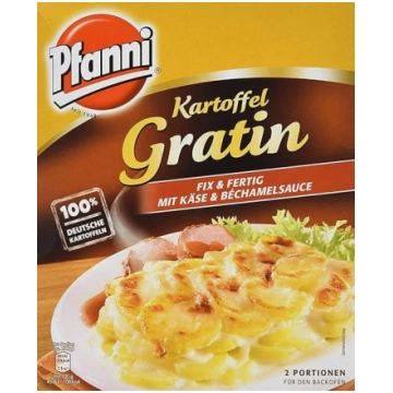 Pfanni Kartupeļu gratīns ātrai pagatavošanai ar si