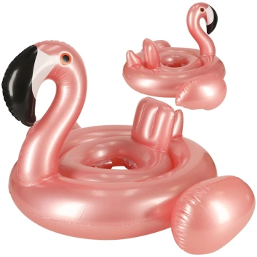 Piepūšamais bērnu peldriņķis ar sēdekli "Flamingo"