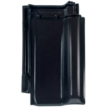Dakstiņš Rubin 13V melns glazēts435x275mm,6gab/pak