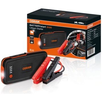 Akumulatoru lādētājs OSRAM BATTERYstart 200 6000mA