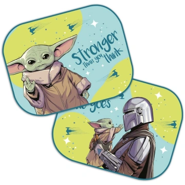 Auto logu saules aizsargi Mandalorian DISNEY BABY 