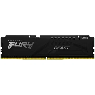 Kingston FURY Beast Black, DDR5, 8GB, 6000MT/s, CL