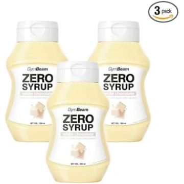 GymBeam Zero sīrups bez cukura, sīrups pārliešanai