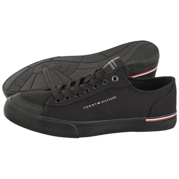 Tommy Hilfiger Corporate Vulc Canvas Black FM0FM04