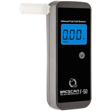 BACscan F-50 elektroķīmiskais alkometrs. Kalibrēša