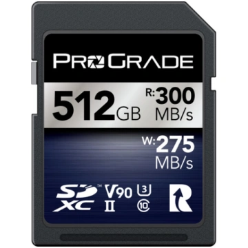 ProGrade Digital SDXC UHS-II V90 Memory Card (512G