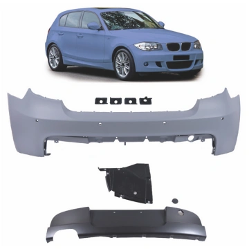 Bumper BMW 1 E81 E87 Rear with Diffuser MTUNING AM