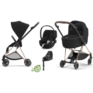 Cybex Mios 3.0 Eco Onyx Black + Cloud Z2 I-Size + 