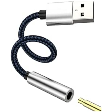 USB adapteris Male to Jack 3,5 mm ārējās skaņas AU