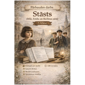 Pārbaudes darbs 5. klasei Stāsts, tēojums. ( Bille
