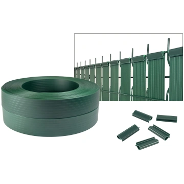 BALDO 200 m x 4,6 cm zaļas, elastīgas PVC aptumšoj