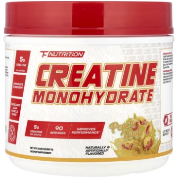TC Nutrition, Creatine Monohydrate, Peach Rings, 9