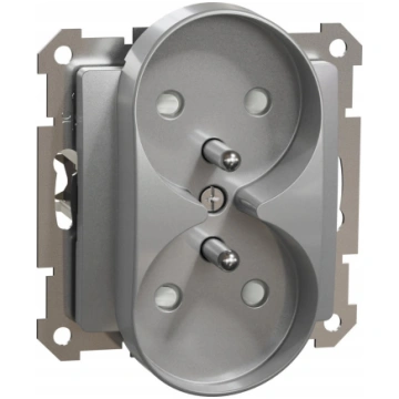 Schneider Electric Sedna Design Gniazdo 2x2P+PE z
