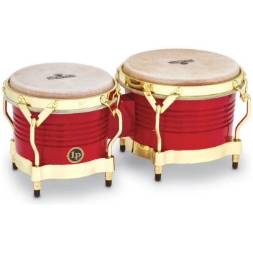Bongo Matador Wood Red Latin Percussion - mūzikas 