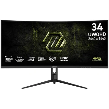 Monitors 34 collu mag 342cqrf e20 uwqhd/curved/200
