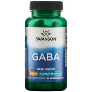 GABA 750 mg Swanson 60 caps
