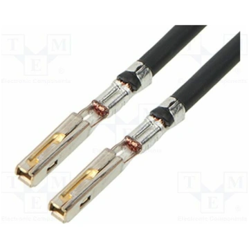 Connector: wire-wire; socket; female; MX150; PIN: 