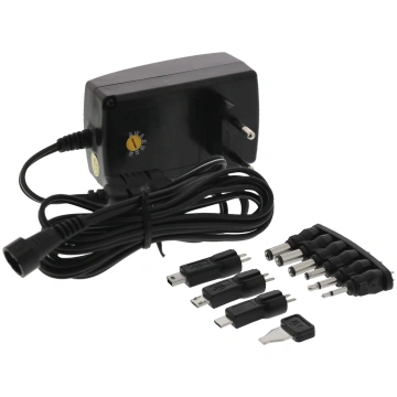 AC/DC adapteris NORDIC QUALITY, 3-12V, 6,7-27W, 22