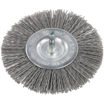 Nylon vadu birstes disks Ø 110mm, POWERPLUS, POWAC