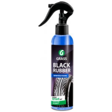 GRASS Black Rubber riepu tīrīšanas un spodrināšana