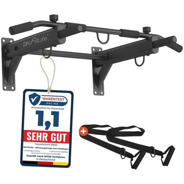 DH FitLife 4-in-1 Pull-Up Bar siena montāžai pie s