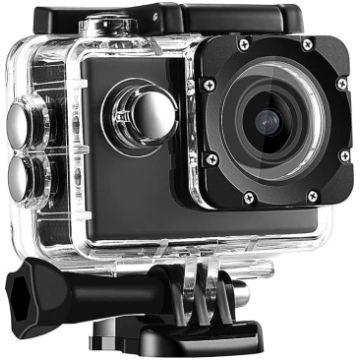 VGEBY Rīcības kamera, K1080HD 12MP ūdensizturīga z