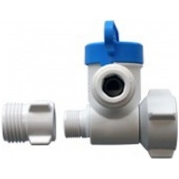 John Guest 1/2 x 3/8-1/4 ANGLE STOP VALVE ( PASVPP