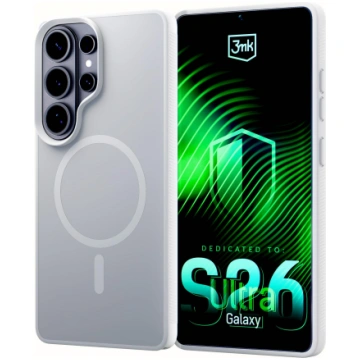 Samsung Galaxy S26 Ultra - 3mk Smoke MagCase White