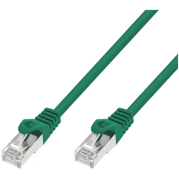 Extralink Cat.7 S/FTP 1m 20G Green Patch Cord LAN 