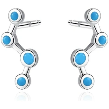 Blue Constellation Studs CZCITY