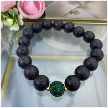 Lavas rokassprādze (Lava 10mm) Gemstore