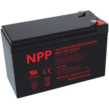 BATTERY 12V 7AH PB NPP