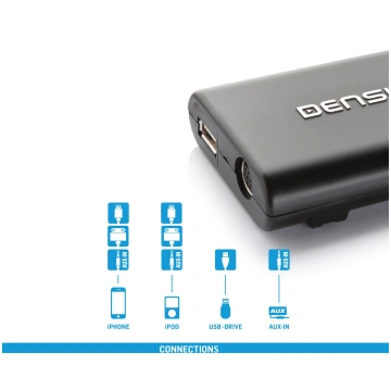 Adapter USB, iPhone, AUX for Lexus. GWL3TO1 Densio