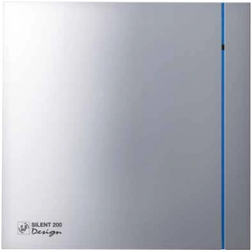 Nosūces ventilators SILENT DESIGN 100 3C SILVER, 8