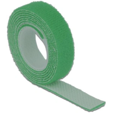 Hook and loop fastener 1m x 13mm green ( 18725 ) k