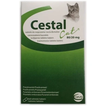 CESTAL CAT 80/20MG TABLETES N1 KAĶIEM