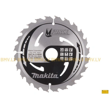 Zāģripa Makita B-32041 M-Force 190x30mm 24z B-3204