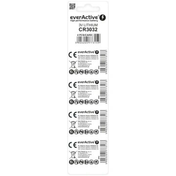Lithium battery mini everActive CR3032 - blister 4