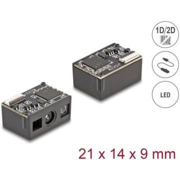 Delock Barcode Scanner Module 1D and 2D - German V