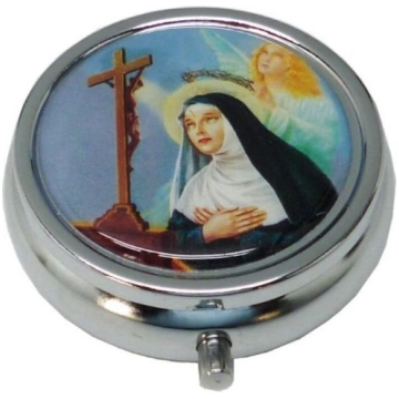 Saint Rita rosary box DELL'ARTE ROMA
